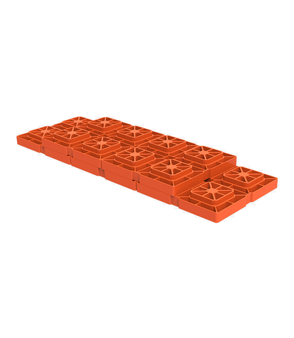 SEAFLO Heavy-Duty RV Leveling Blocks - Maximum Strength & Stability for Motorhomes, Trailers, and Campers (5)