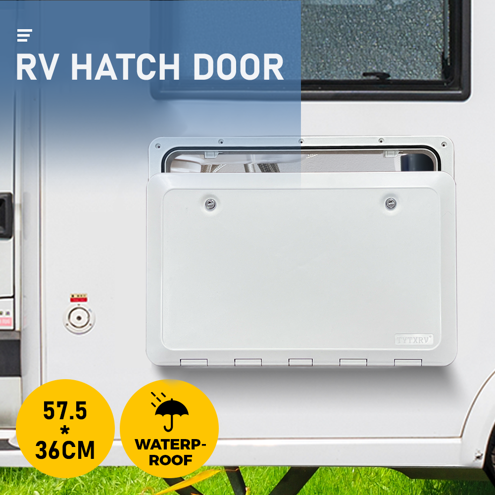 RV Lockable Warehouse Caravan Door Motorhome Camper Access Hatch 575 X 360mm AU