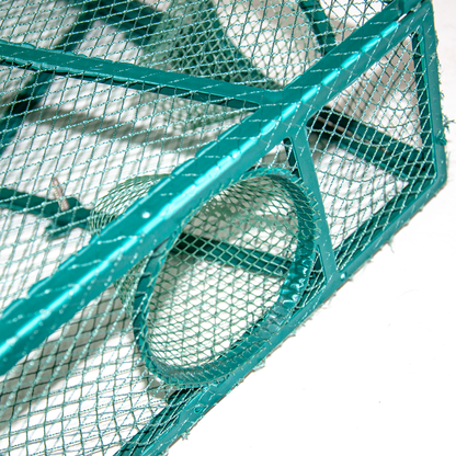 Crayfish Shrimp Prawn Scampi Live Trap Net Bait Fishing Cage AU