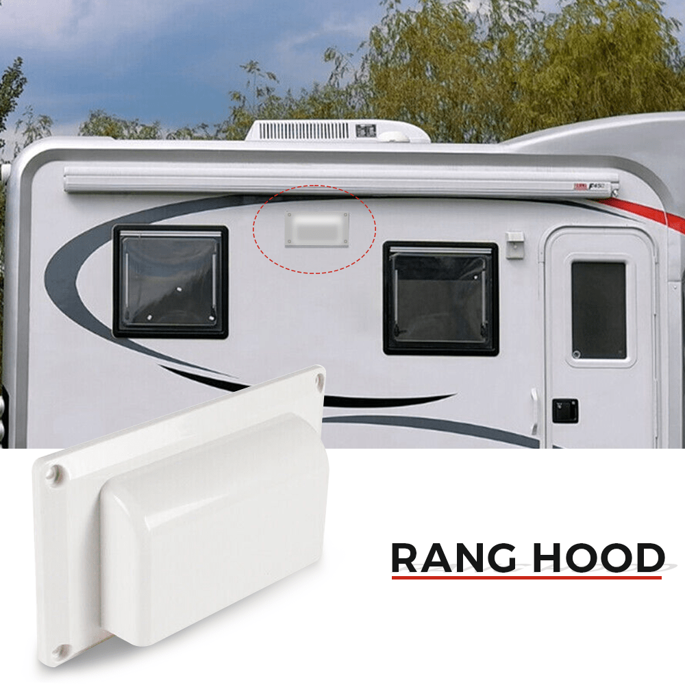 Under Cabinet Range Hood Caravan RV Camper Kitchen Smoke Exhaust Ventilator 12V