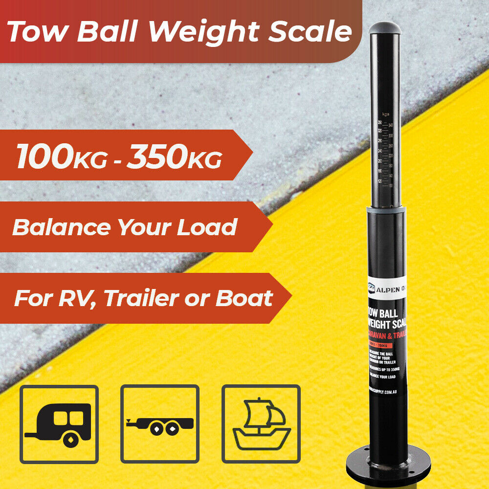Caravan Tow Ball Weight Scale Trailer RV Boat