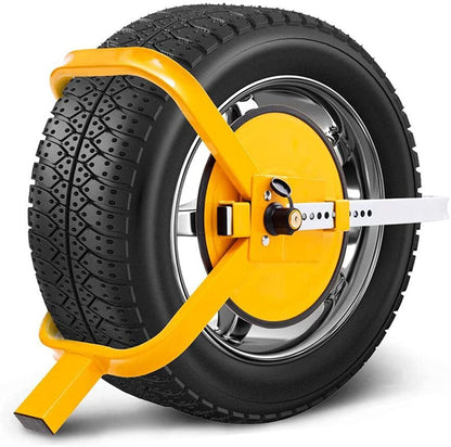 Wheel Defender Lock Clamp Tyre Lock Car Caravan Trailer